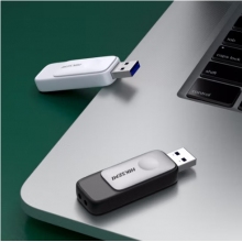 海康威視（HIKVISION）128GB USB3.1U盤星云R32銀黑 伸縮接口設(shè)計(jì) 電腦車載投標(biāo)高速優(yōu)盤系統(tǒng)盤