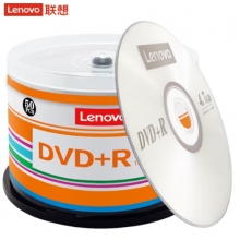 聯想（Lenovo）DVD+R 光盤/刻錄盤 16速4.7GB 辦公系列 桶裝50片 空白光盤